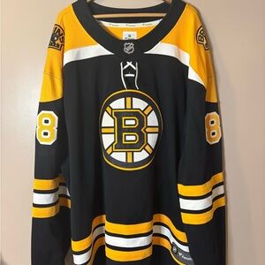 Boston Bruins Pastrnak Jersey